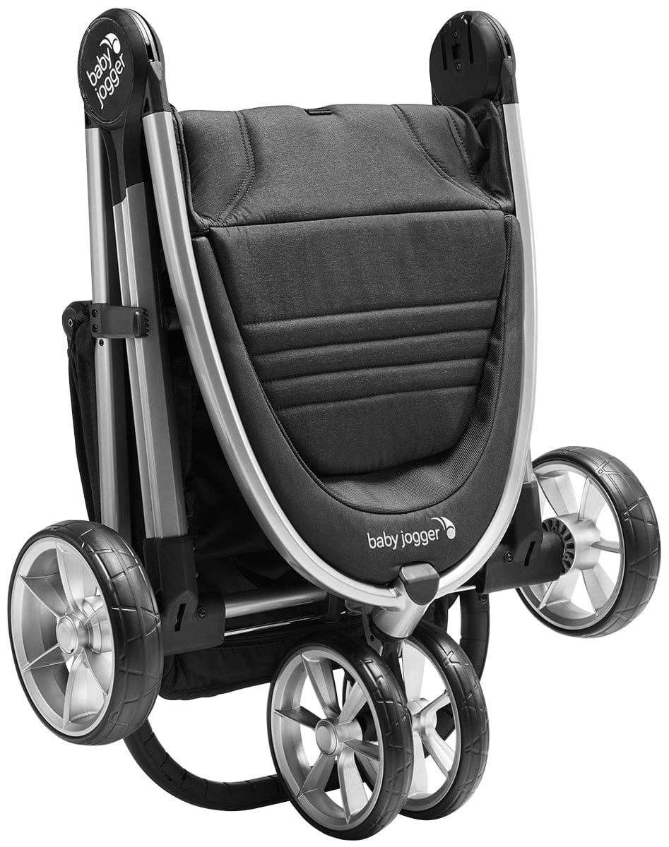 Baby Jogger City Mini 2 Single Stroller + Pram Bundle - Opulent Black - 2153357-2149771
