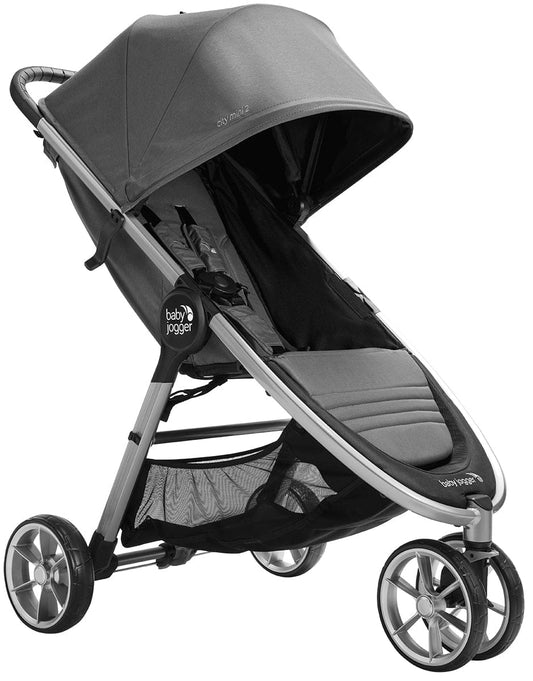 Baby Jogger City Mini 2 Single Stroller - Stone Grey - 2148716