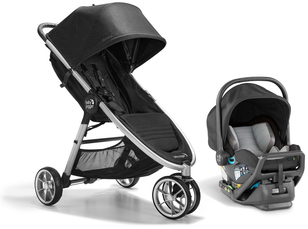Baby Jogger City Mini 2 Travel System - Opulent Black - 2154058