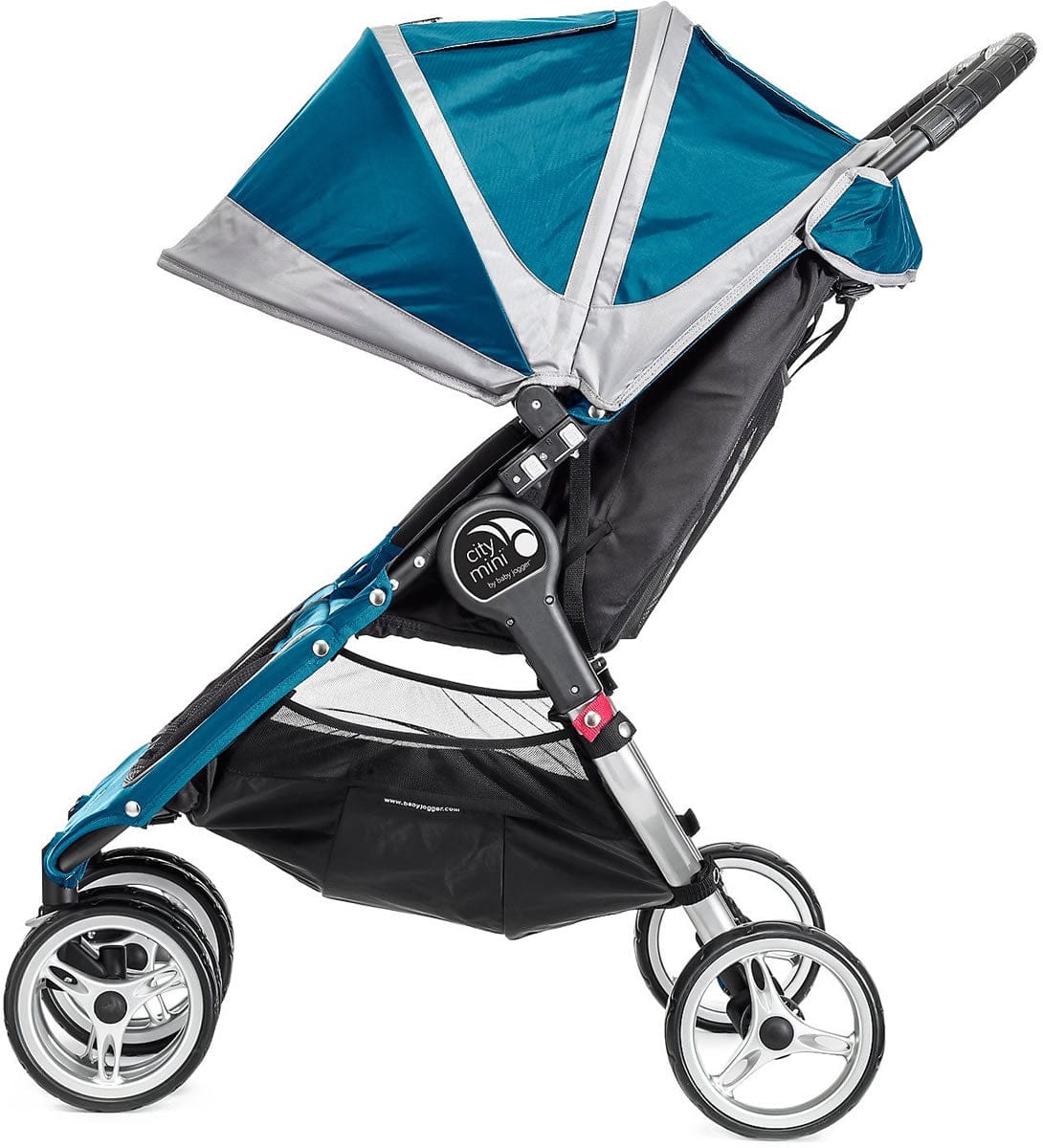 Baby Jogger City Mini Double 2016/2017 Teal/Gray - 1959384
