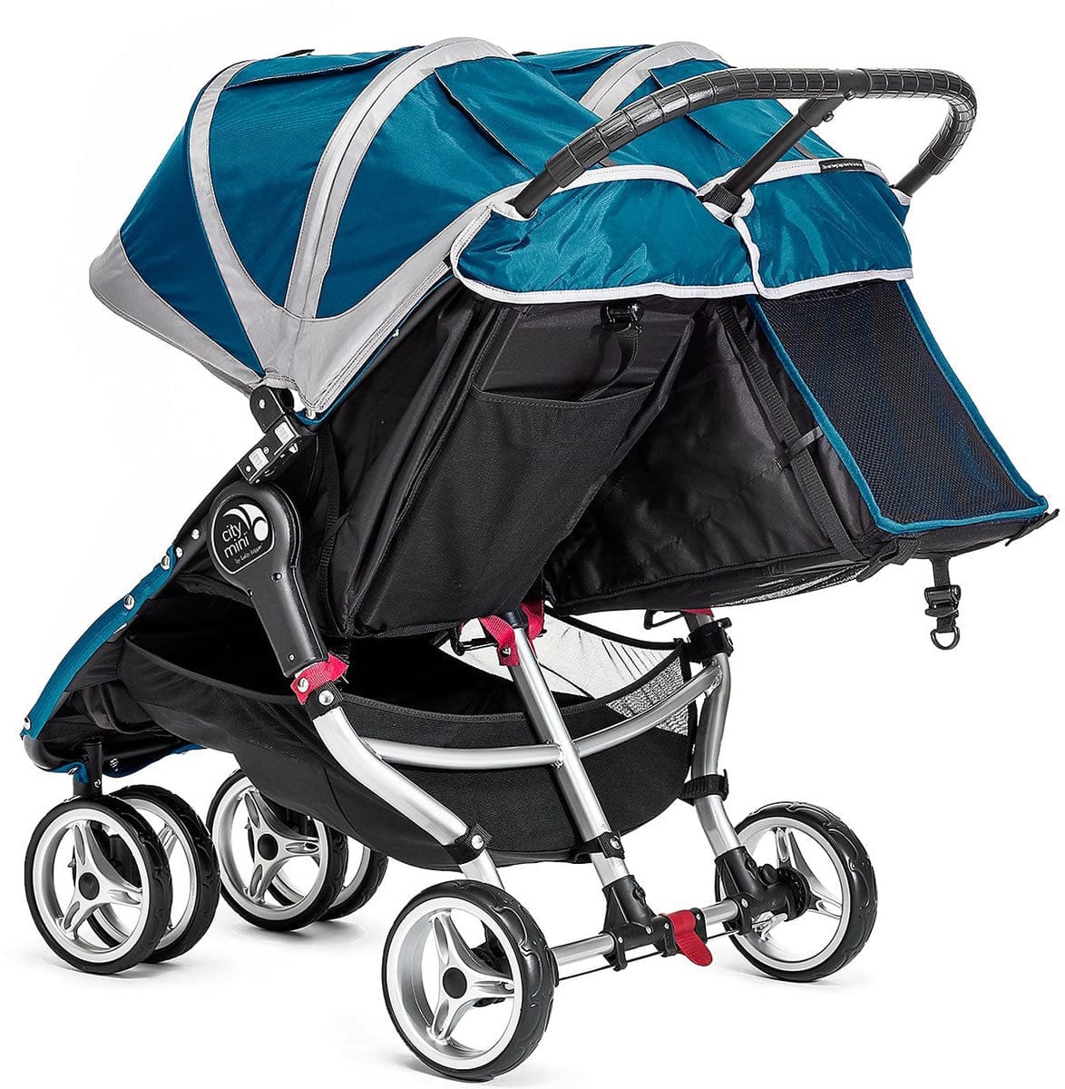 Baby Jogger City Mini Double 2016/2017 Teal/Gray - 1959384