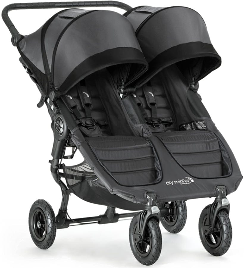 Baby Jogger City Mini GT Double Stroller 2017 - Shadow Black - RETURN - 1959389-ob