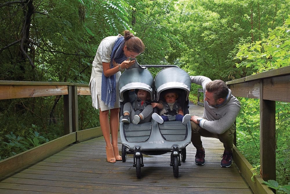 Baby Jogger City Mini GT Double Stroller 2016/2017  Charcoal