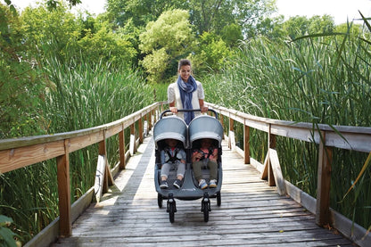 Baby Jogger City Mini GT Double Stroller 2017 - Shadow Black - RETURN