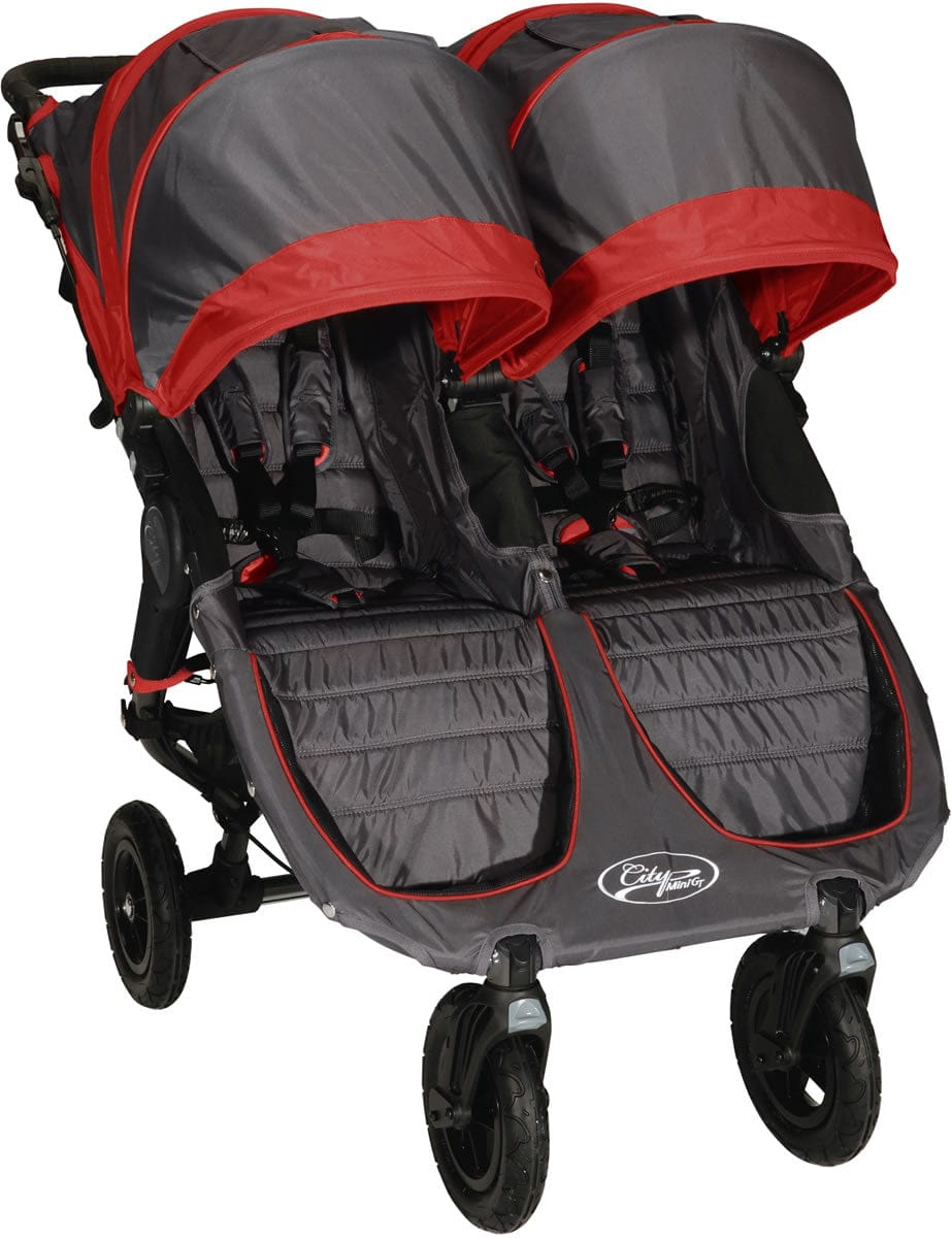 Baby Jogger 2015 City Mini GT Double 2013 Stroller Shadow / Crimson
