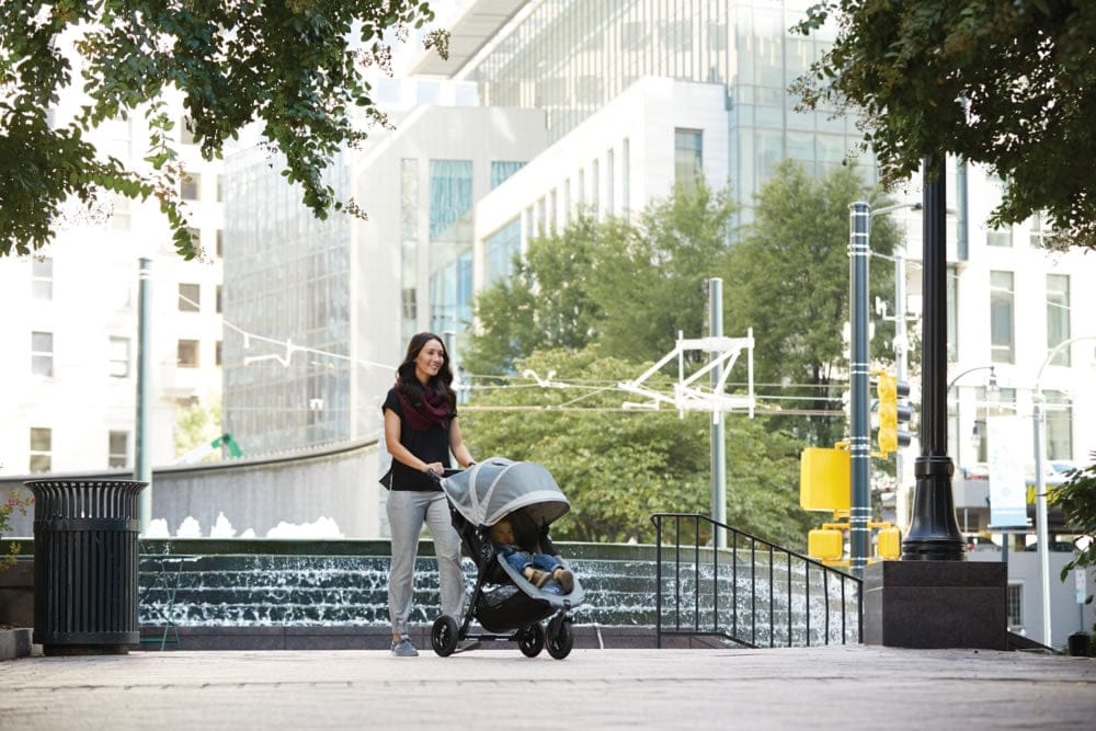 Baby Jogger City Mini GT Single Stroller - Midnight/Gray