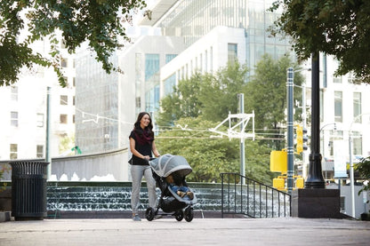 Baby Jogger City Mini GT Single Stroller - Midnight/Gray