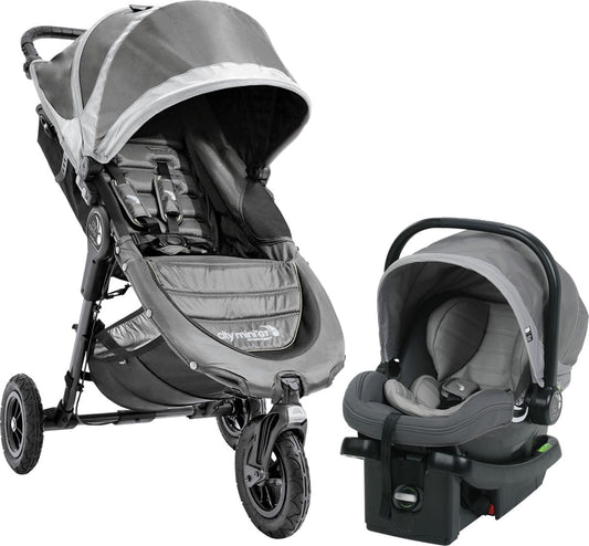 Baby Jogger City Mini GT Travel System - Steel Grey