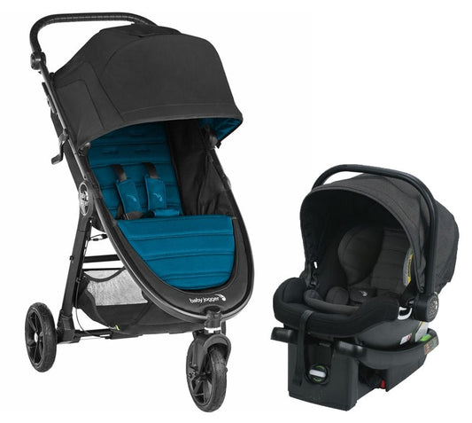 Baby Jogger City Mini GT2 Single Stroller + City Go Infant Car Seat Travel System Bundle - Mystic/Charcoal - 2082991-1969639