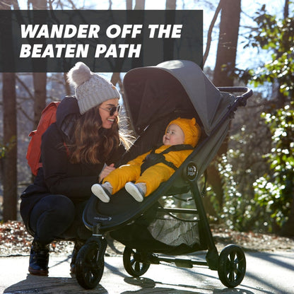 Baby Jogger City Mini GT2 Single Stroller + Parent Console + Belly Bar  -  Briar Green - 2156807