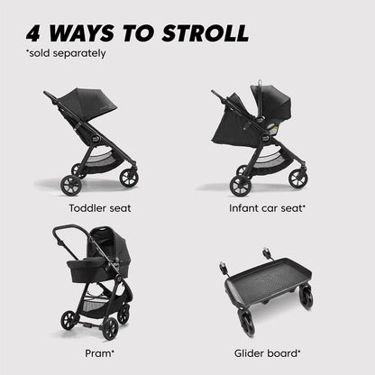 Baby Jogger City Mini GT2 Single Stroller - Storm Blue - 2153371