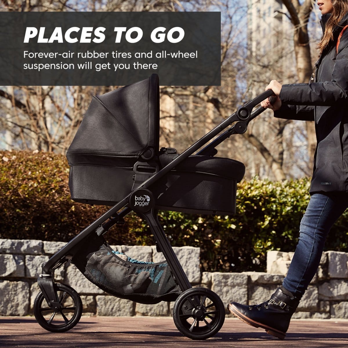 Baby Jogger City Mini GT2 Travel System - Opulent Black - 2154112