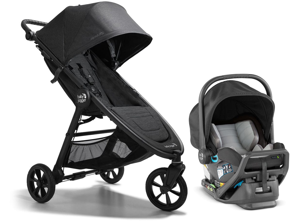 Baby Jogger City Mini GT2 Travel System - Opulent Black - 2154112