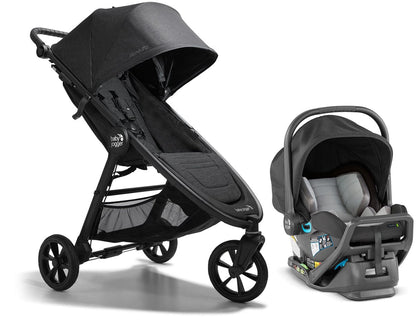 Baby Jogger City Mini GT2 Travel System - Opulent Black - 2154112