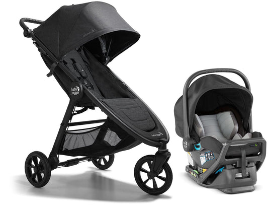 Baby Jogger City Mini GT2 Travel System - Opulent Black - 2154112