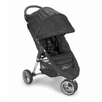 Baby Jogger City Mini Single 8" Compact Stroller 2011 Black/Black