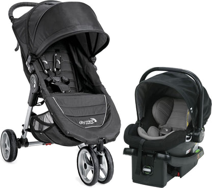 Baby Jogger City Mini Travel System - Black/Gray