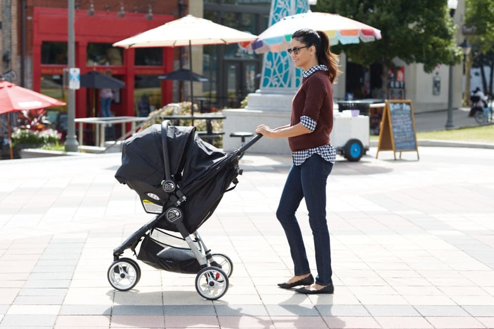 Baby Jogger City Mini Travel System - Black/Gray