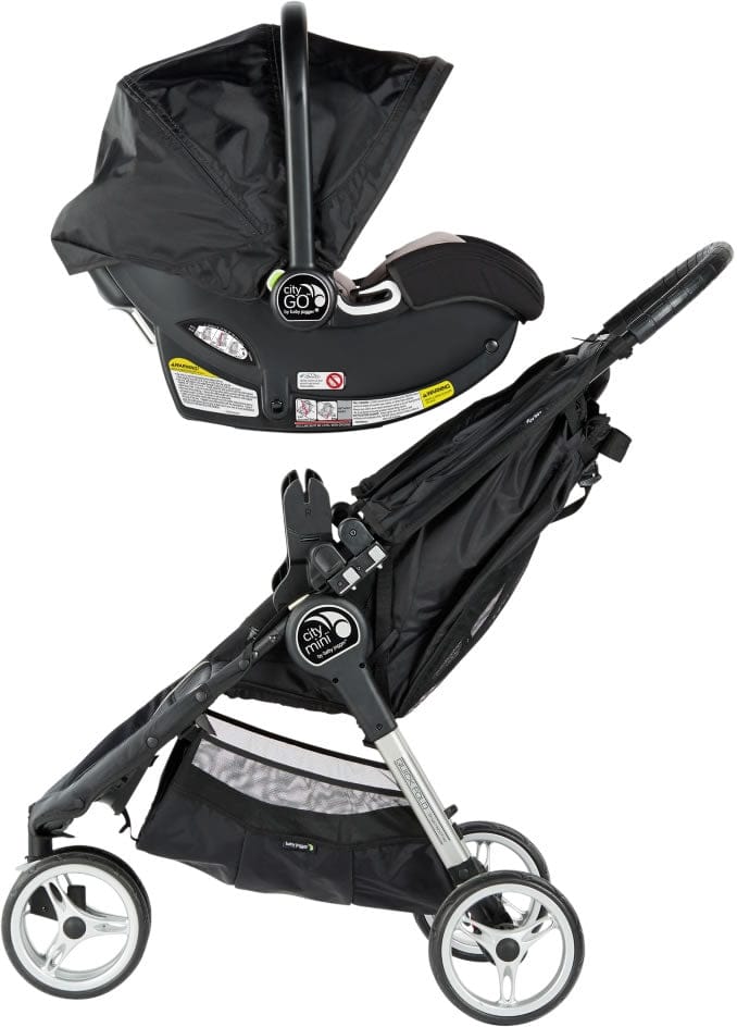 Baby Jogger City Mini Travel System - Black/Gray