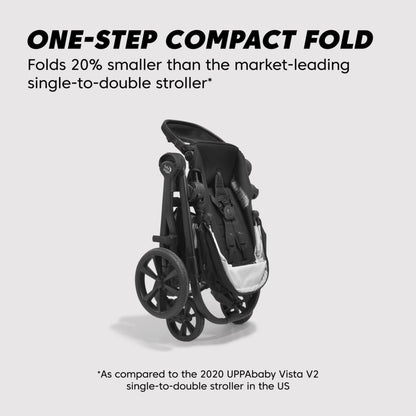Baby Jogger City Select 2 Double Stroller, Sibling Essentials Package - Harbor Grey - 2175472