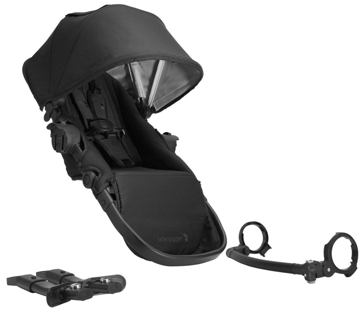 Baby Jogger City Select 2 Second Seat Kit - Eco Collection - Lunar Black - 2149902