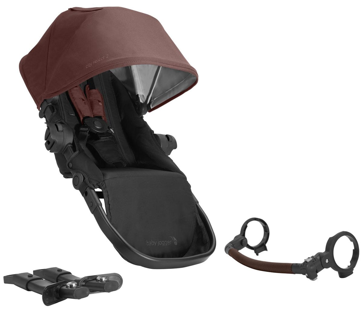 Baby Jogger City Select 2 Second Seat Kit - Eco Collection - Pure Mulberry - 2149904