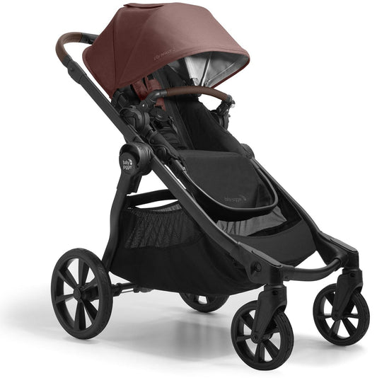 Baby Jogger City Select 2 Single-to-Double Stroller - Eco Collection - Pure Mulberry