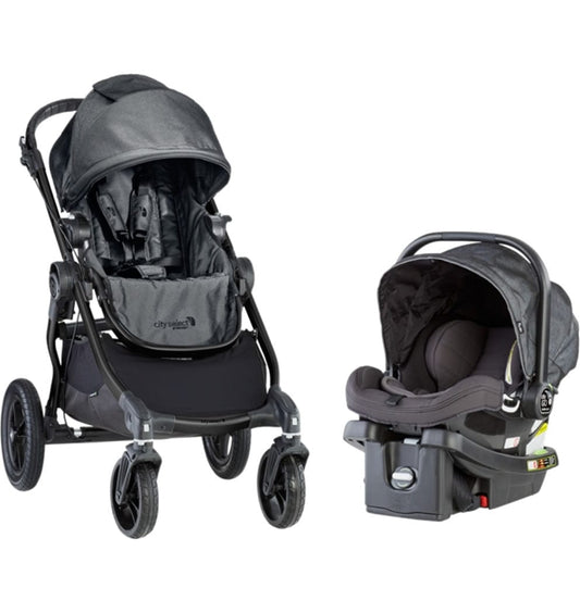 Baby Jogger City Select + City GO Travel System - Charcoal - 2064423