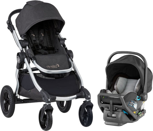 Baby Jogger City Select + City GO 2 Travel System - Jet - 2088163