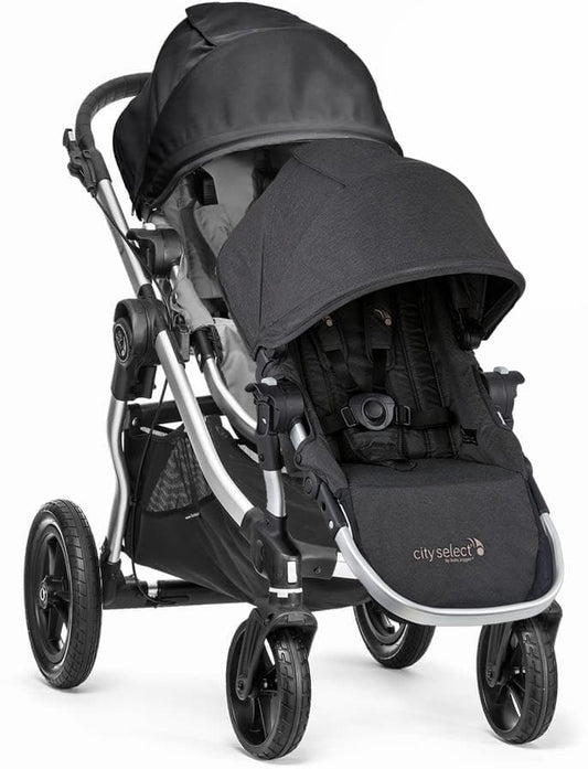 Baby Jogger City Select Double Stroller - Gray/Black/Jet - 1959410-2083627