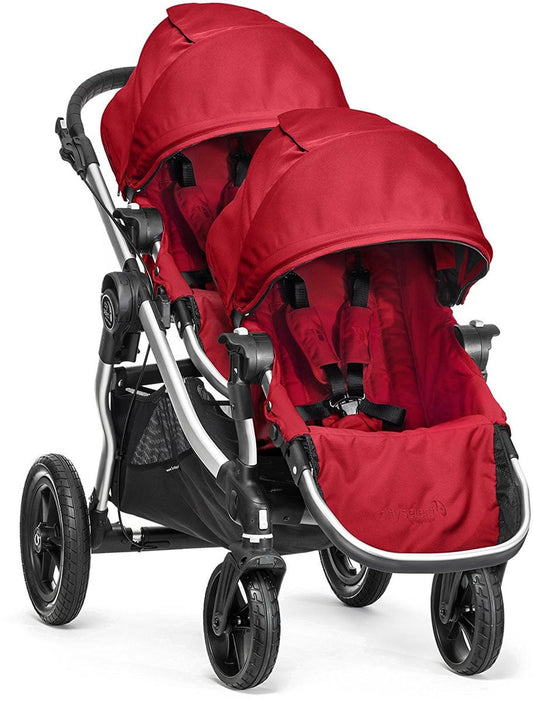 Baby Jogger City Select Double Stroller - Ruby - 1959501-ob