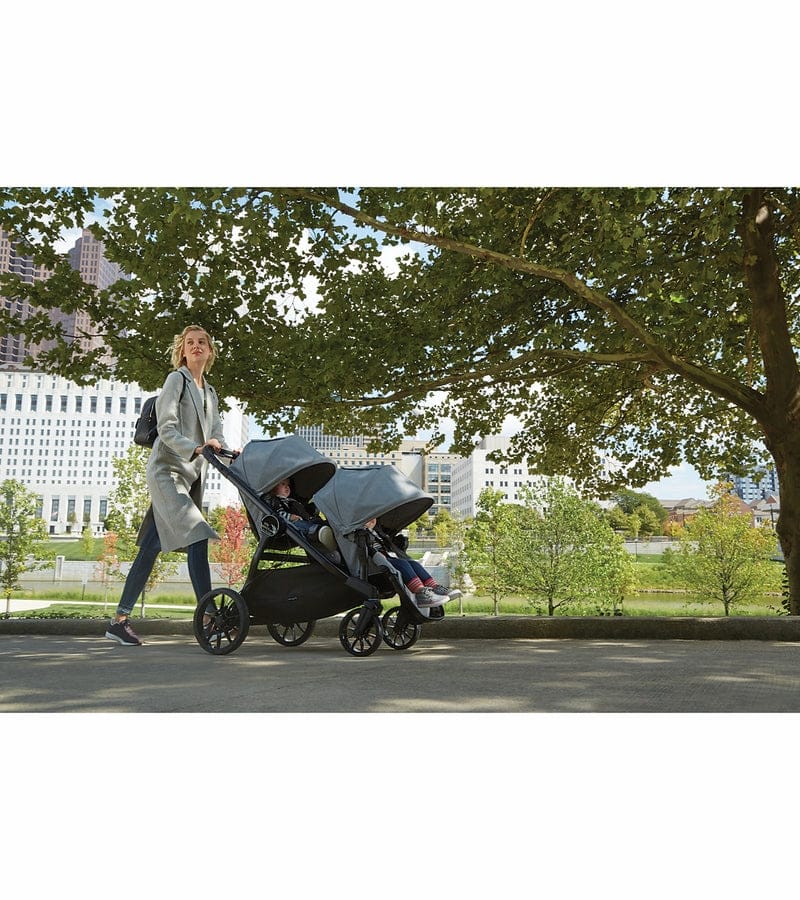 Baby Jogger City Select Lux Double Stroller - Indigo / Granite - 2008401-2011477