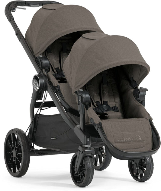 Baby Jogger City Select LUX Double Stroller - Taupe - 2008340-2011478