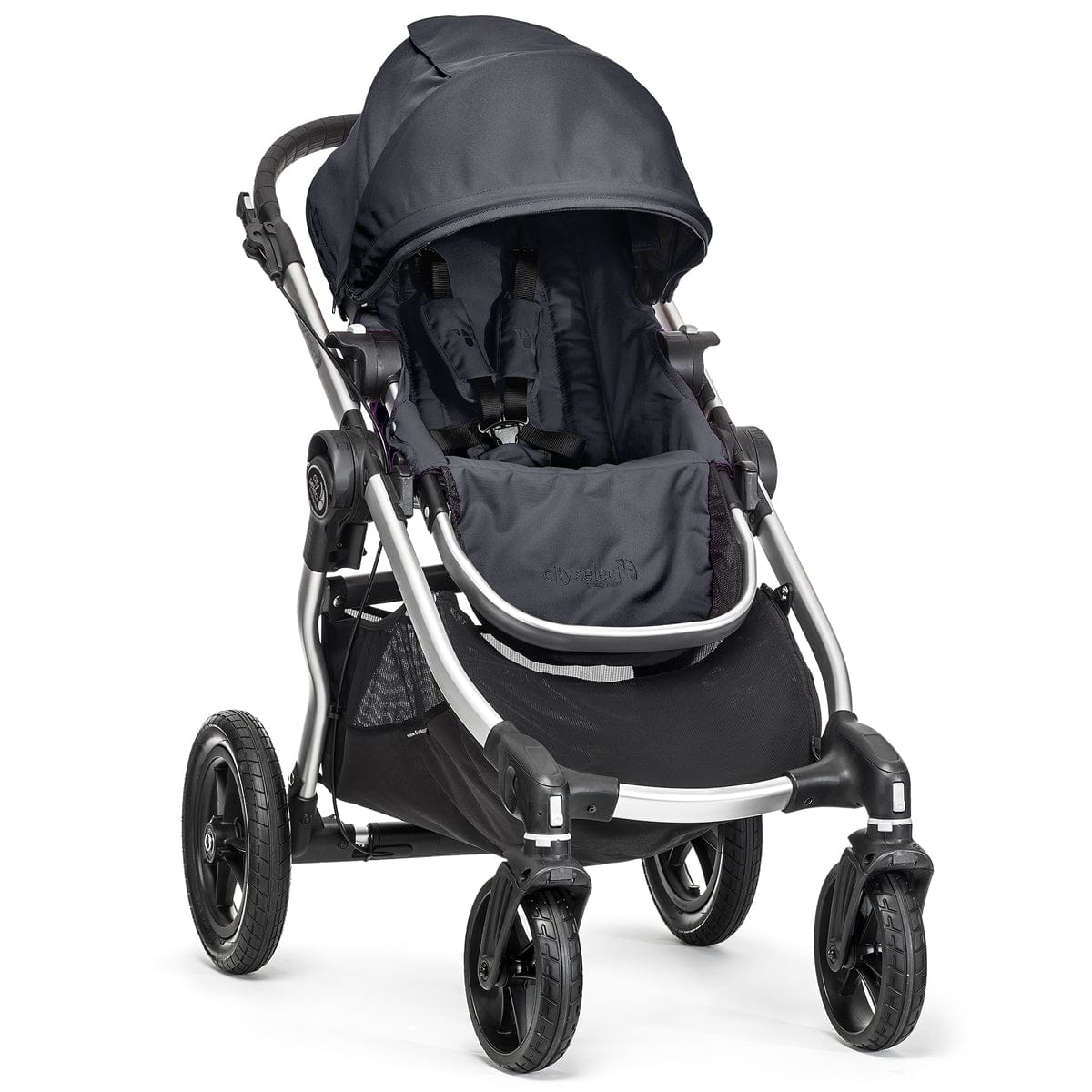 Baby Jogger City Select Single Stroller - Titanium - RETURN - 1963691-ob