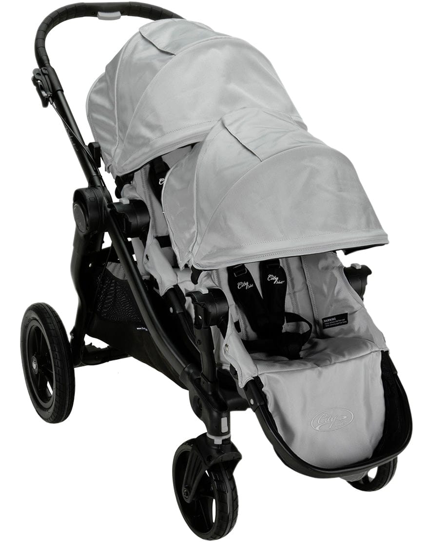 Baby Jogger City Select 2013 Stroller with Second Seat Kit in Silver - bj20312-bj01312