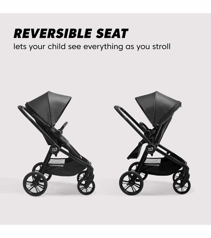 Baby Jogger City Sights + City GO 2 Travel System Bundle - Rich Black / Slate - 2170572-2082708