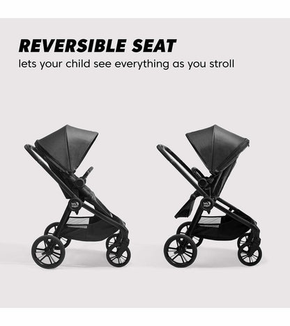 Baby Jogger City Sights + City GO 2 Travel System Bundle - Rich Black / Slate - 2170572-2082708