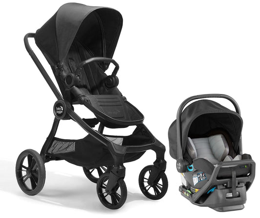 Baby Jogger City Sights + City GO 2 Travel System Bundle - Rich Black / Slate - 2170572-2082708