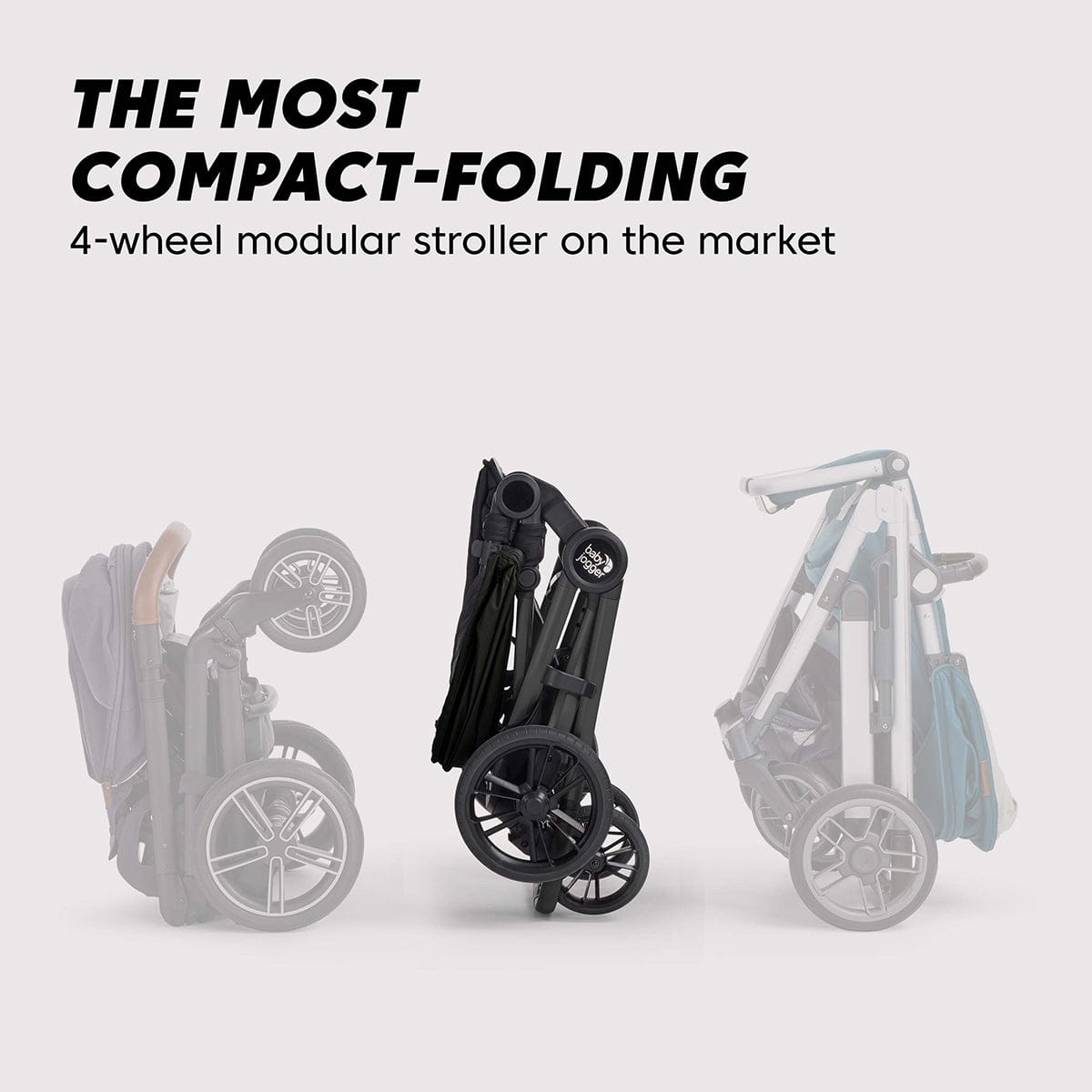 Baby Jogger City Sights Stroller + Accessory Bundle - Frosted Ivory - 2170773