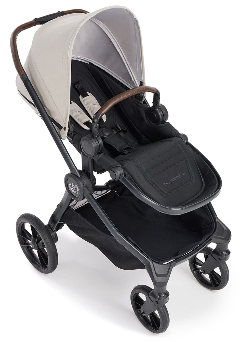 Baby Jogger City Sights Stroller Bundle in Frosted Ivory