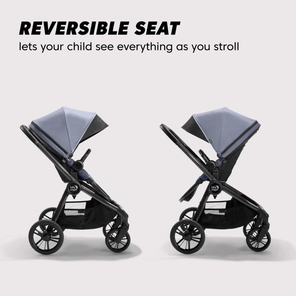 Baby Jogger City Sights Stroller - Commuter Bundle with Antimicrobial Fabric - 2175523