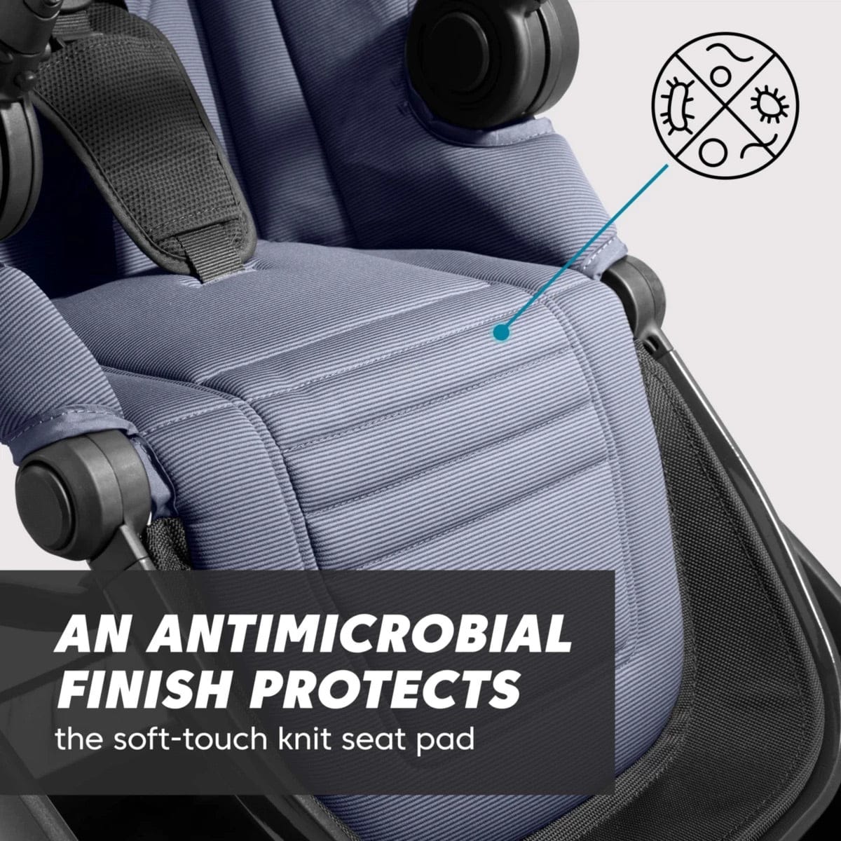 Baby Jogger City Sights Stroller - Commuter Bundle with Antimicrobial Fabric - 2175523