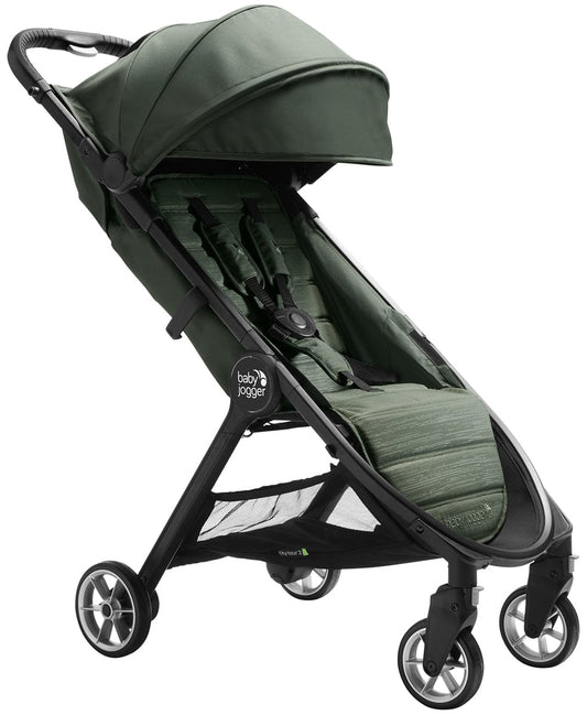 Baby Jogger City Tour 2 Ultra-Compact Travel Stroller - Everett Green