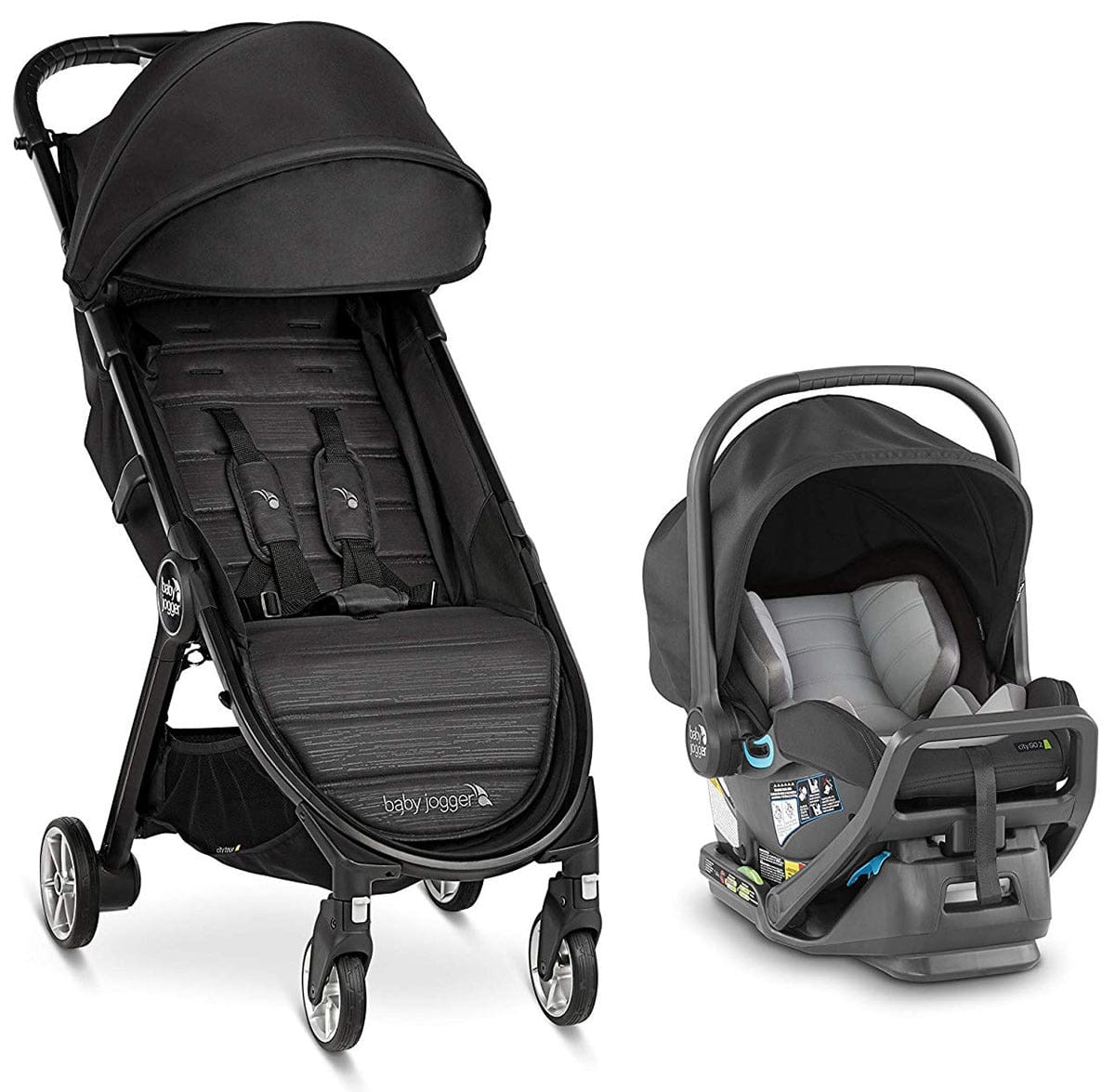 Baby Jogger City Tour 2 Travel System - Jet - 2113376