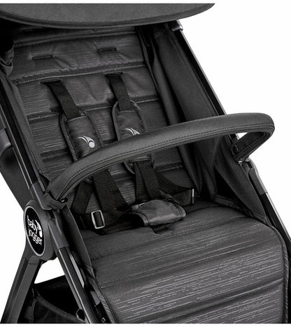 Baby Jogger City Tour 2 Ultra-Compact Travel Stroller + Belly Bar Bundle - Jet - 2081849-2082704