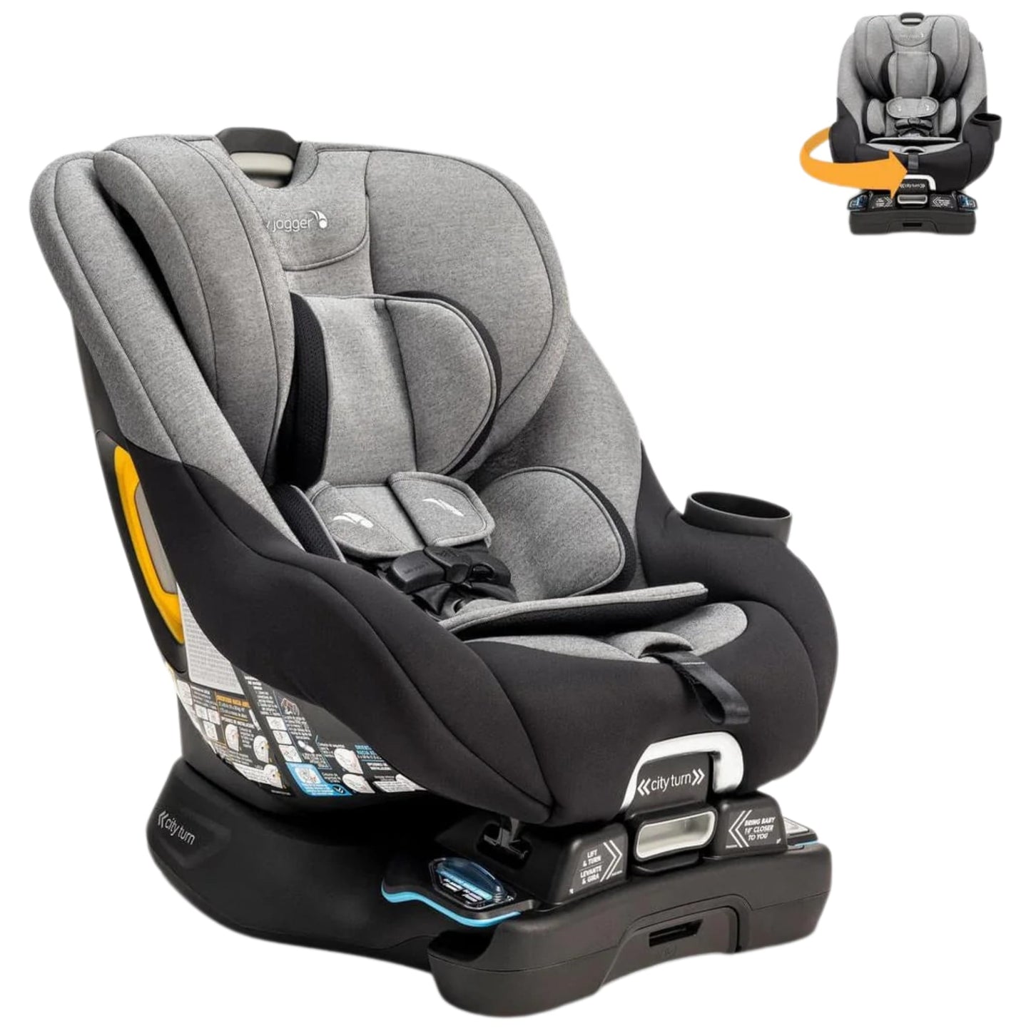 Baby Jogger City Turn Rotating Convertible Car Seat