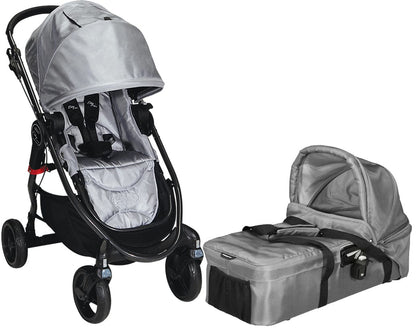 Baby Jogger City Versa Stroller & Pram - Silver - bj21312-bj91481