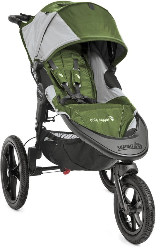 Baby Jogger OPEN BOX 2017/2018 Summit X3 Single Jogging Stroller - Green / Gray