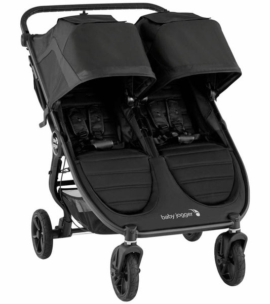 Baby Jogger OPEN BOX City Mini GT2 Side by Side Double Stroller - Jet - 2104205-ob