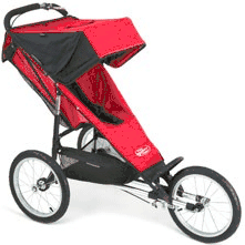 Baby Jogger Performance Series 16" Wheels in Red - 64413
